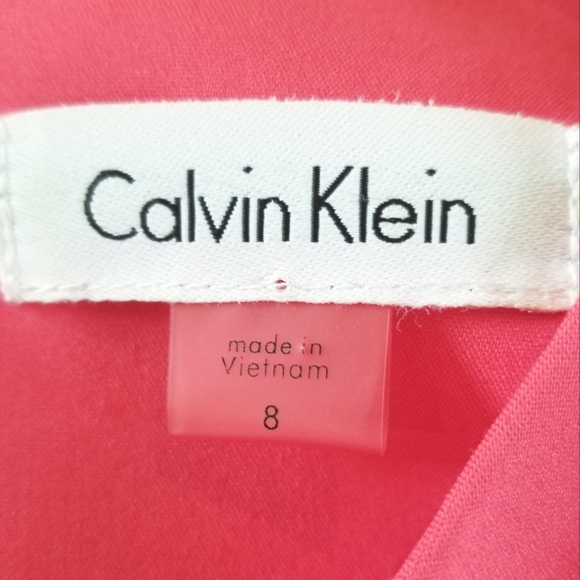 Calvin Klein Lace-Up Corset Style Sheath Dress Career Office Business Attire - Picture 7 of 13